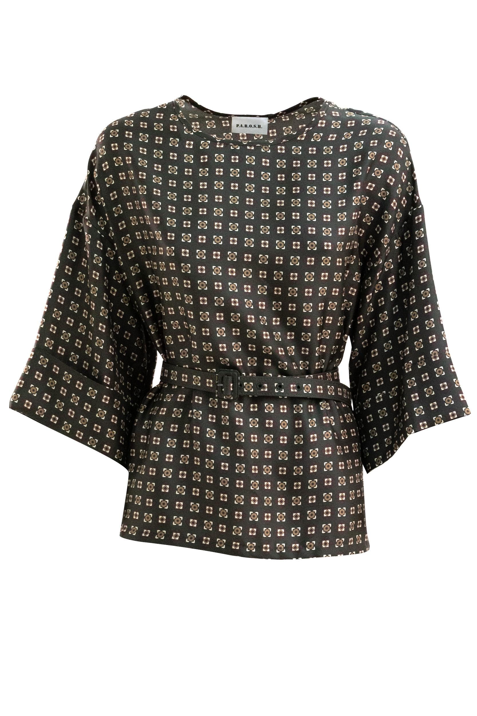 P.A.R.O.S.H. Blusa in Seta