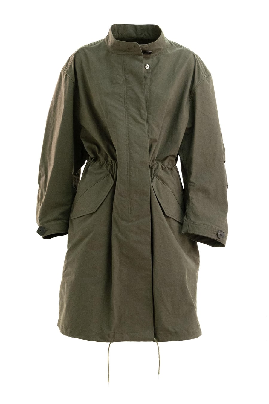 Givenchy Parka in cotone colore kaki