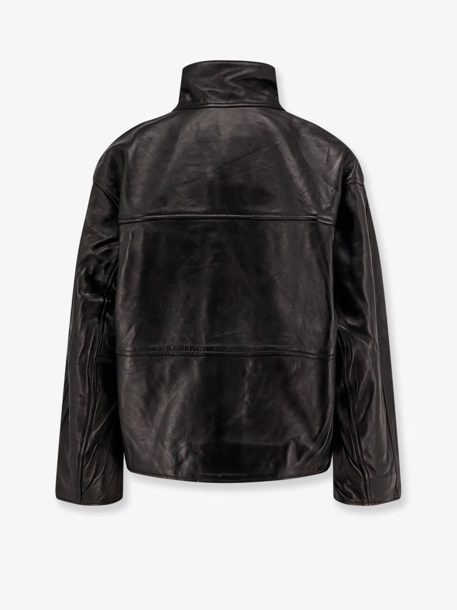 SOEUR Gamma leather jacket, view 4