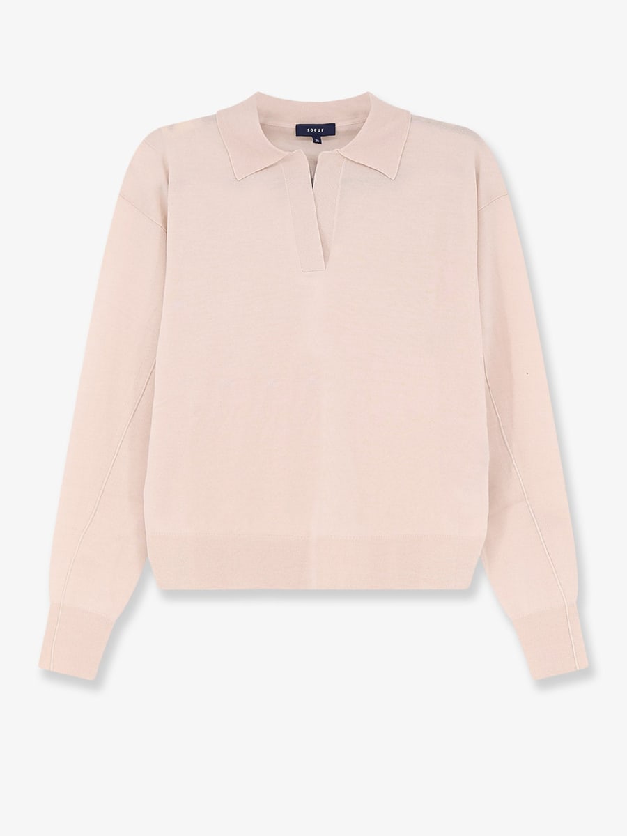SOEUR Fleming merino wool sweater