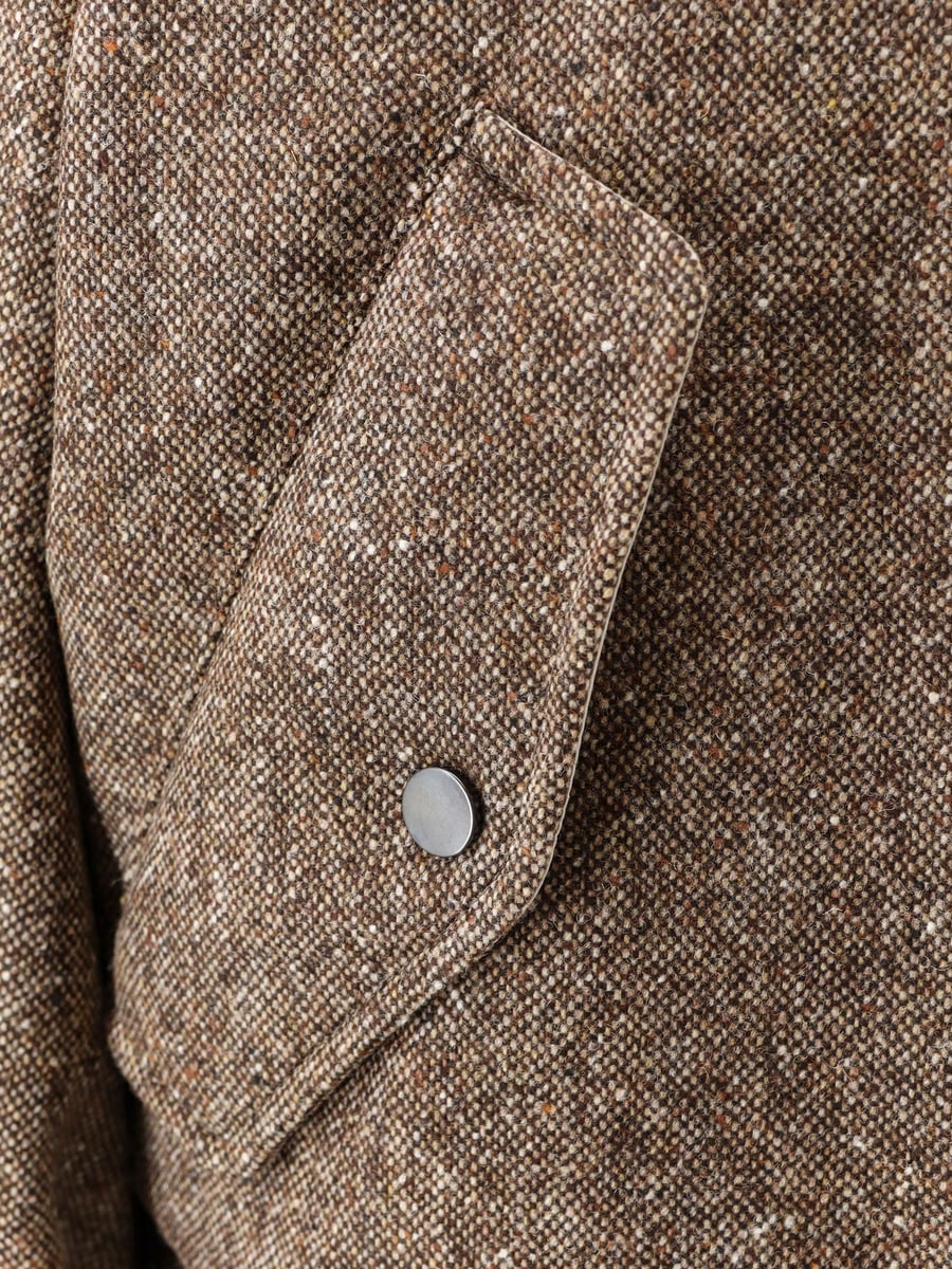 Brunello Cucinelli Mélange virgin wool blend jacket, view 3