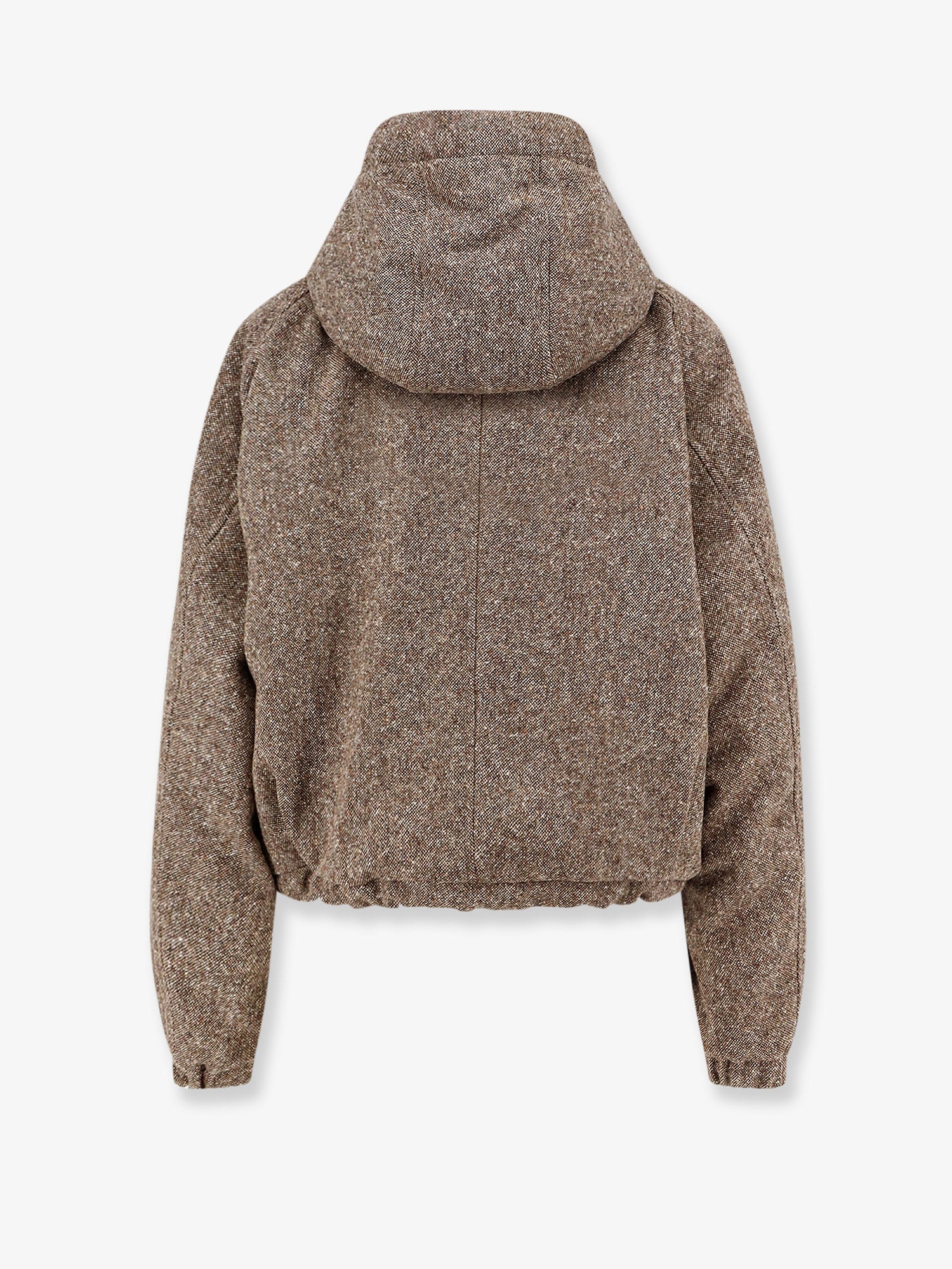 Brunello Cucinelli Mélange virgin wool blend jacket, view 2