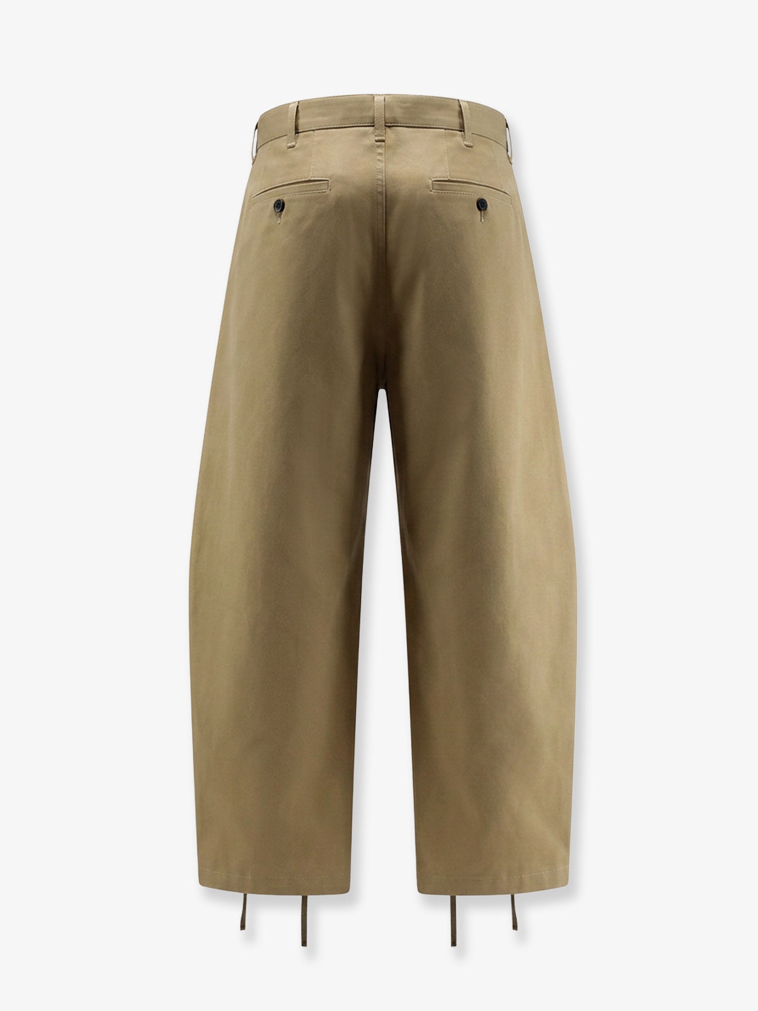 SACAI Cotton trousers with belt, view 2