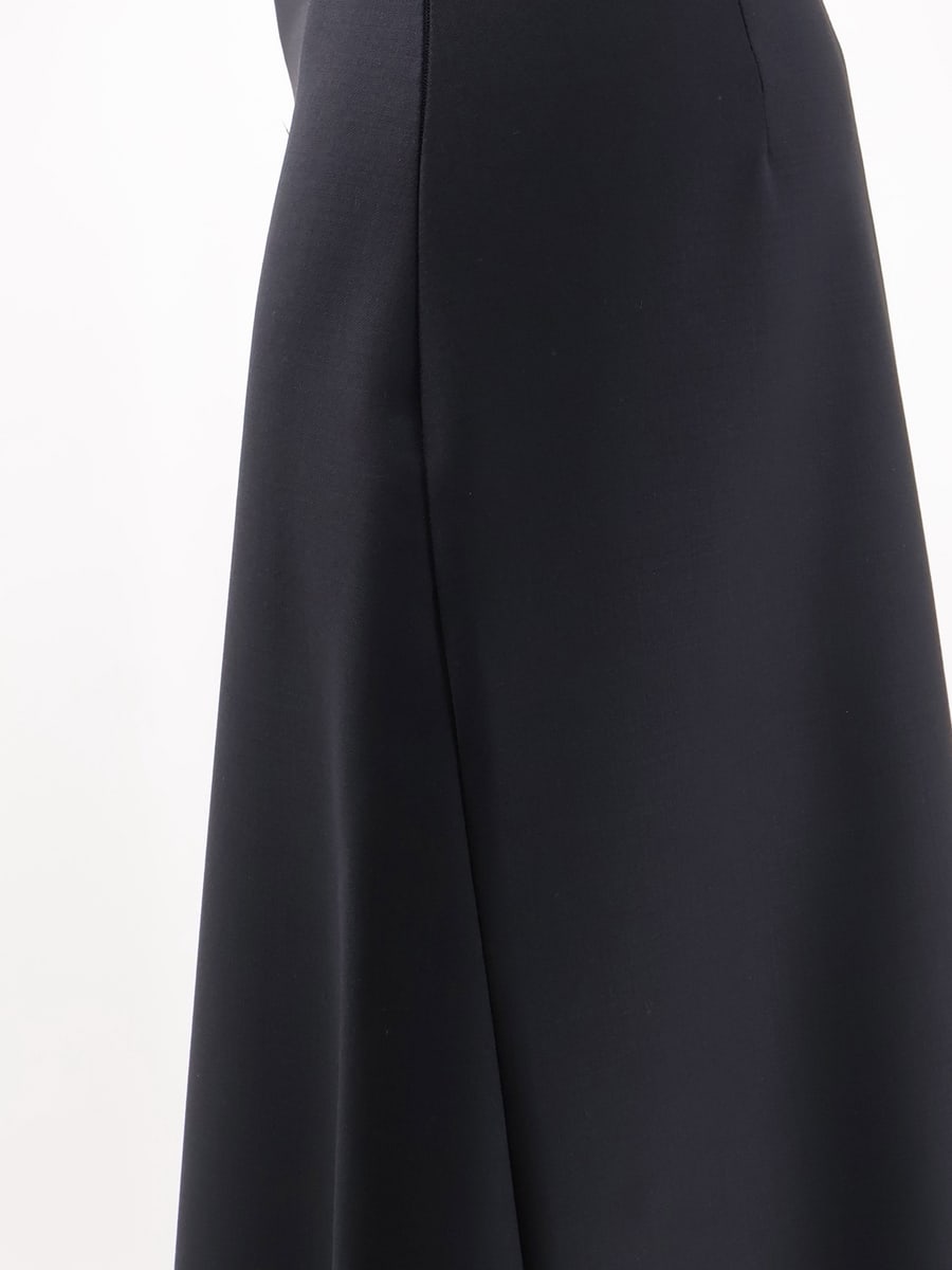 NUDE Wool blend long skirt, view 3