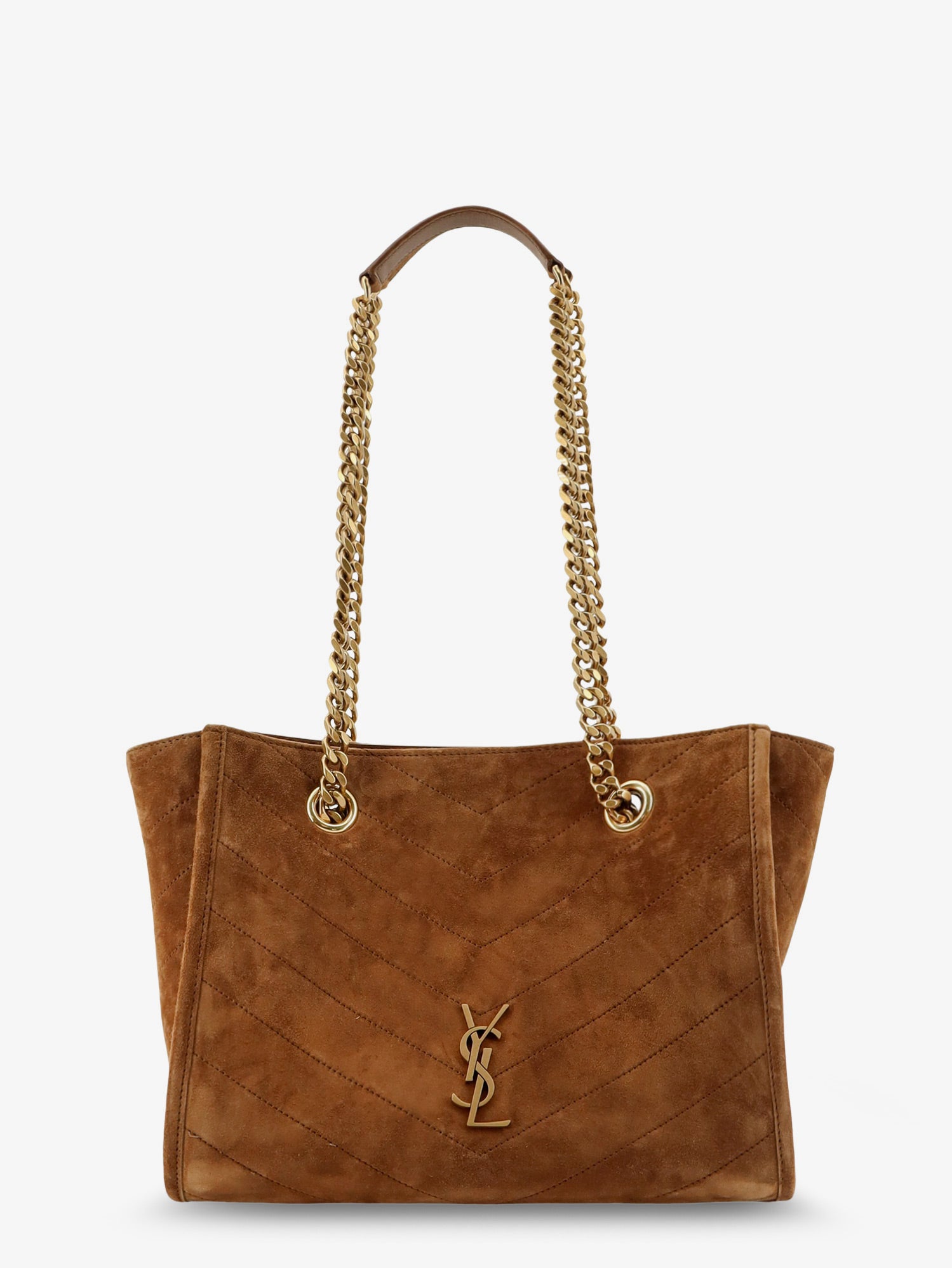 Saint Laurent Niki suede shopping bag