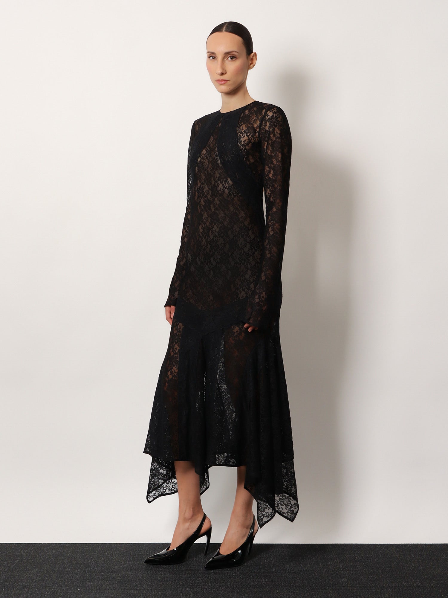 The Attico Lace dress, view 2