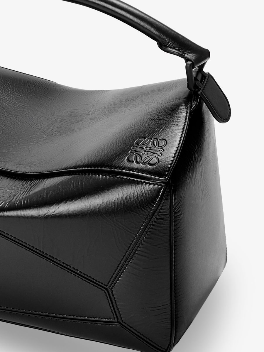 Loewe Puzzle Large leather bag, view 4
