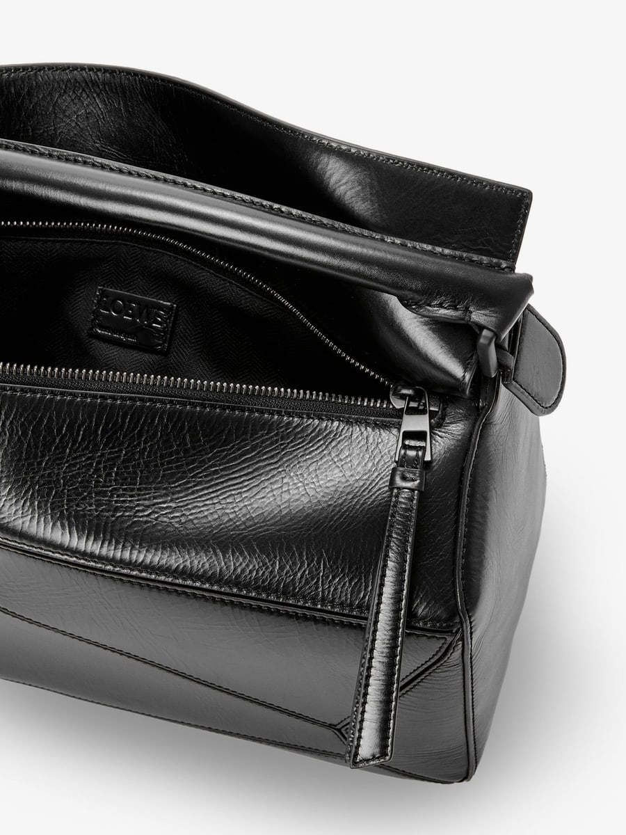Loewe Puzzle Large leather bag, view 5