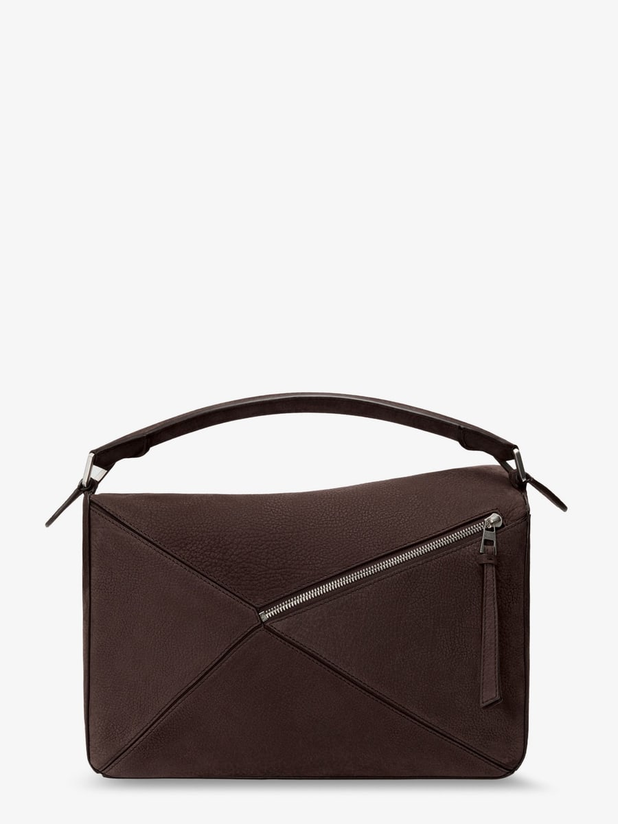 Loewe Puzzle Large nubuck bag, view 2
