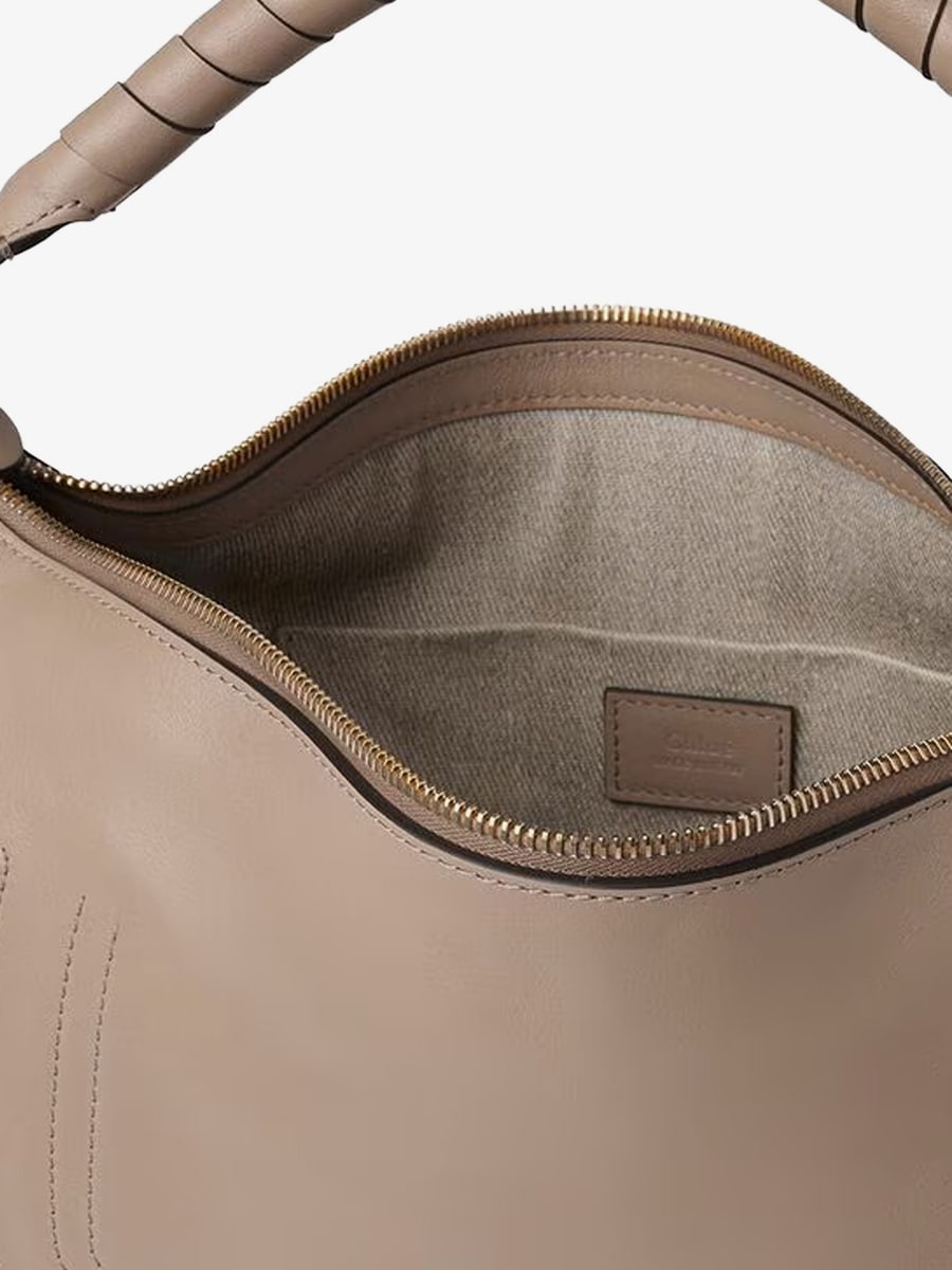 Chloé Marcie Small leather shoulder bag, view 4