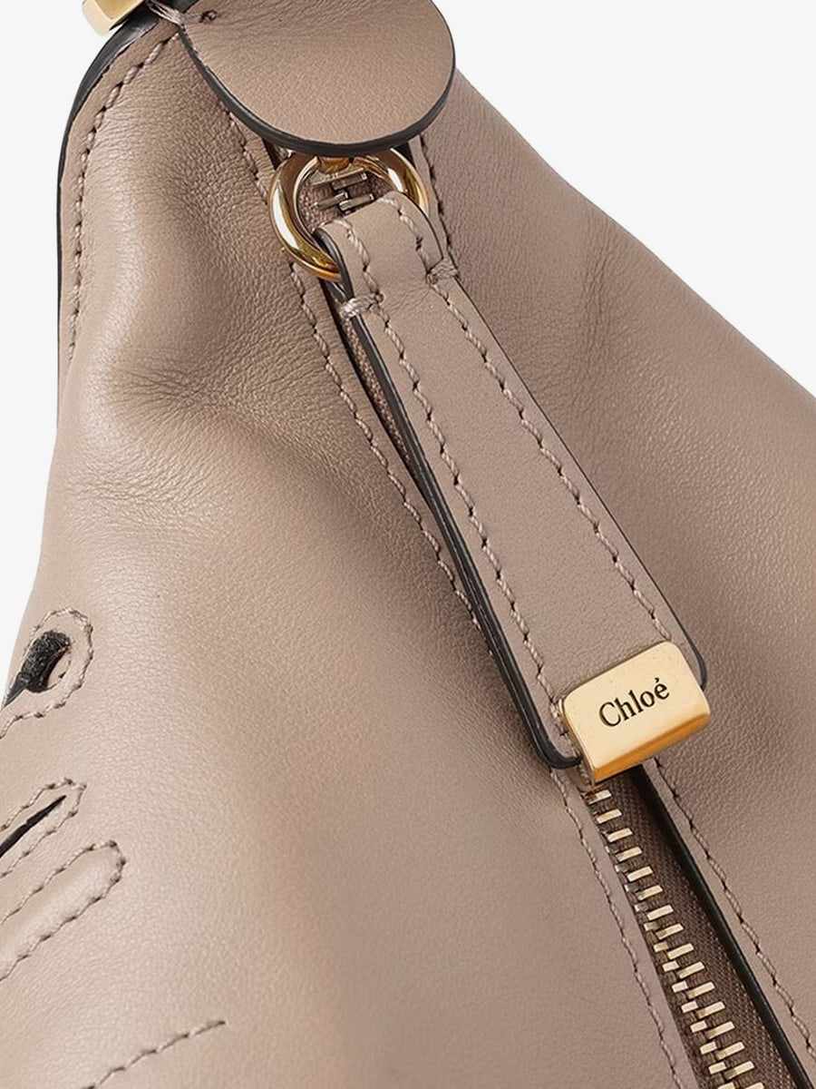 Chloé Marcie Small leather shoulder bag, view 5
