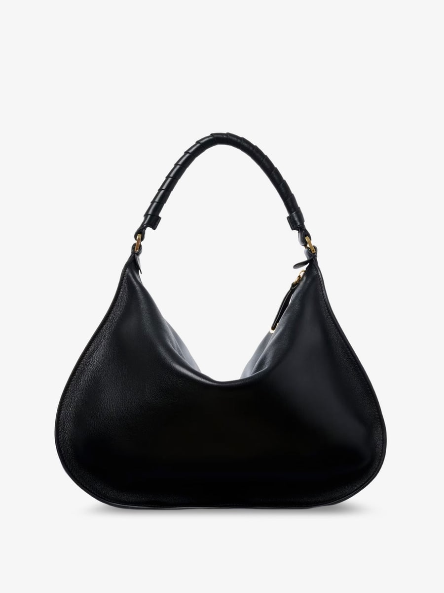 Chloé Marcie Medium leather shoulder bag, view 2