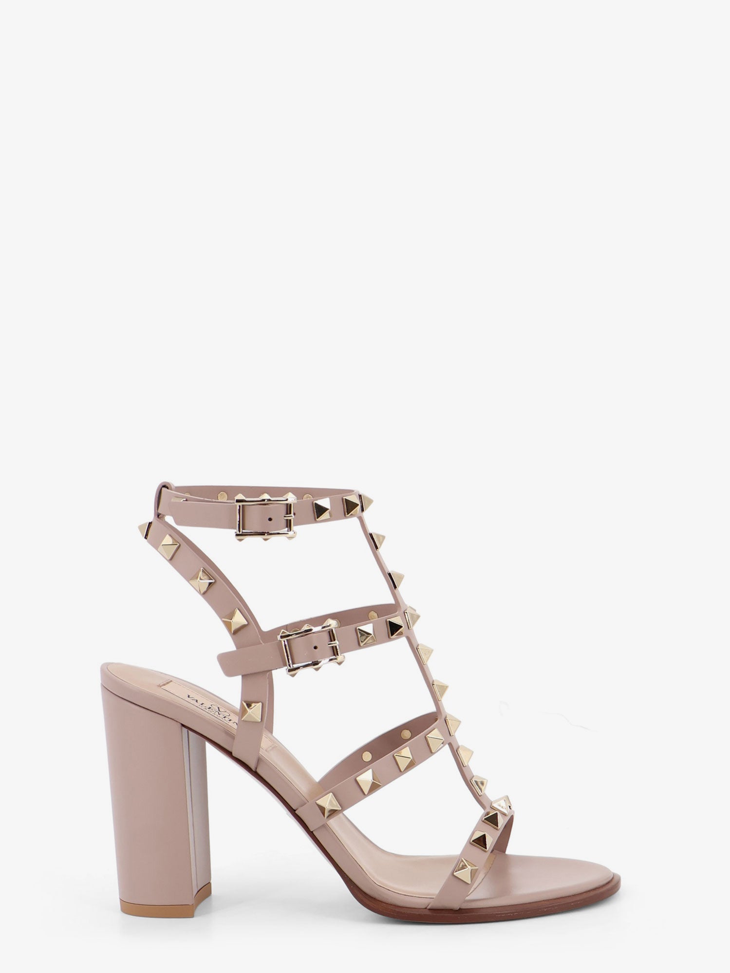 Valentino Garavani Rockstud leather sandals with iconic all-over studs