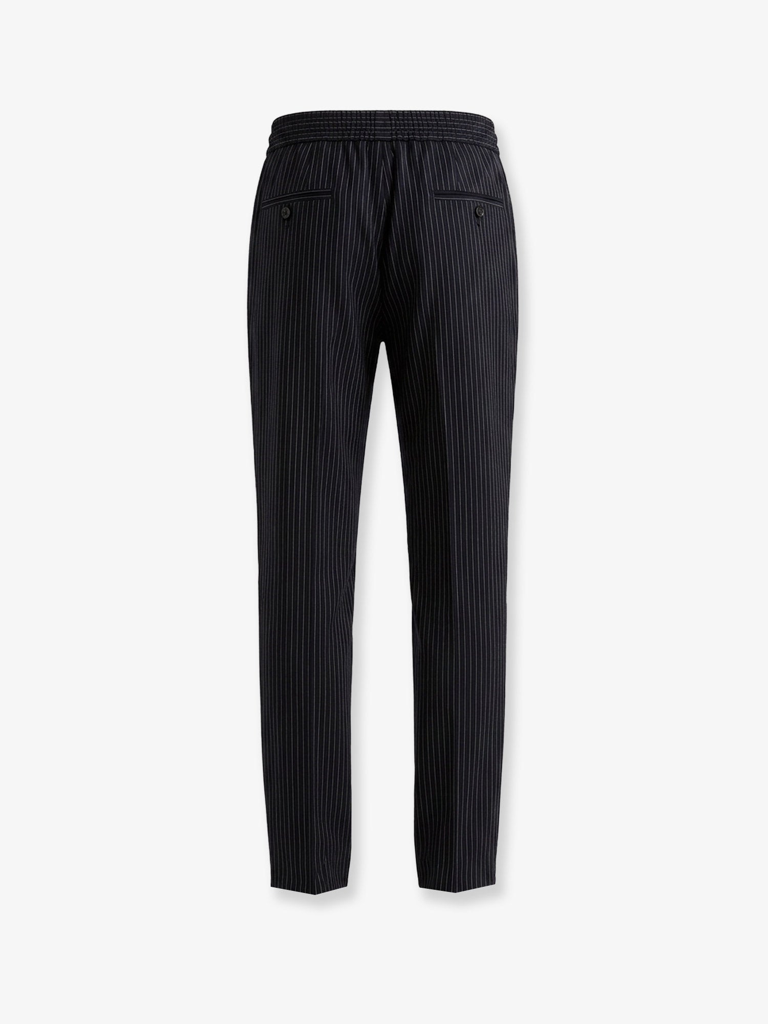 Dolce & Gabbana Pinstriped wool jogging trousers, view 2