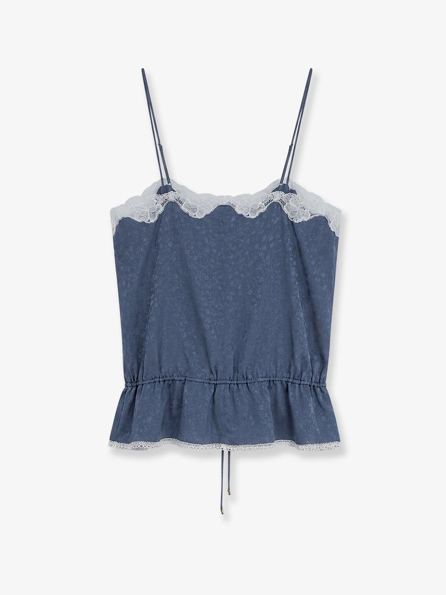 Chloé Printed silk top, view 2