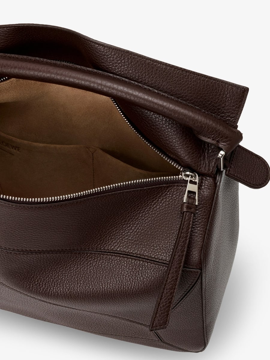 Loewe Puzzle Bag Leather Shoulder Bag, view 4