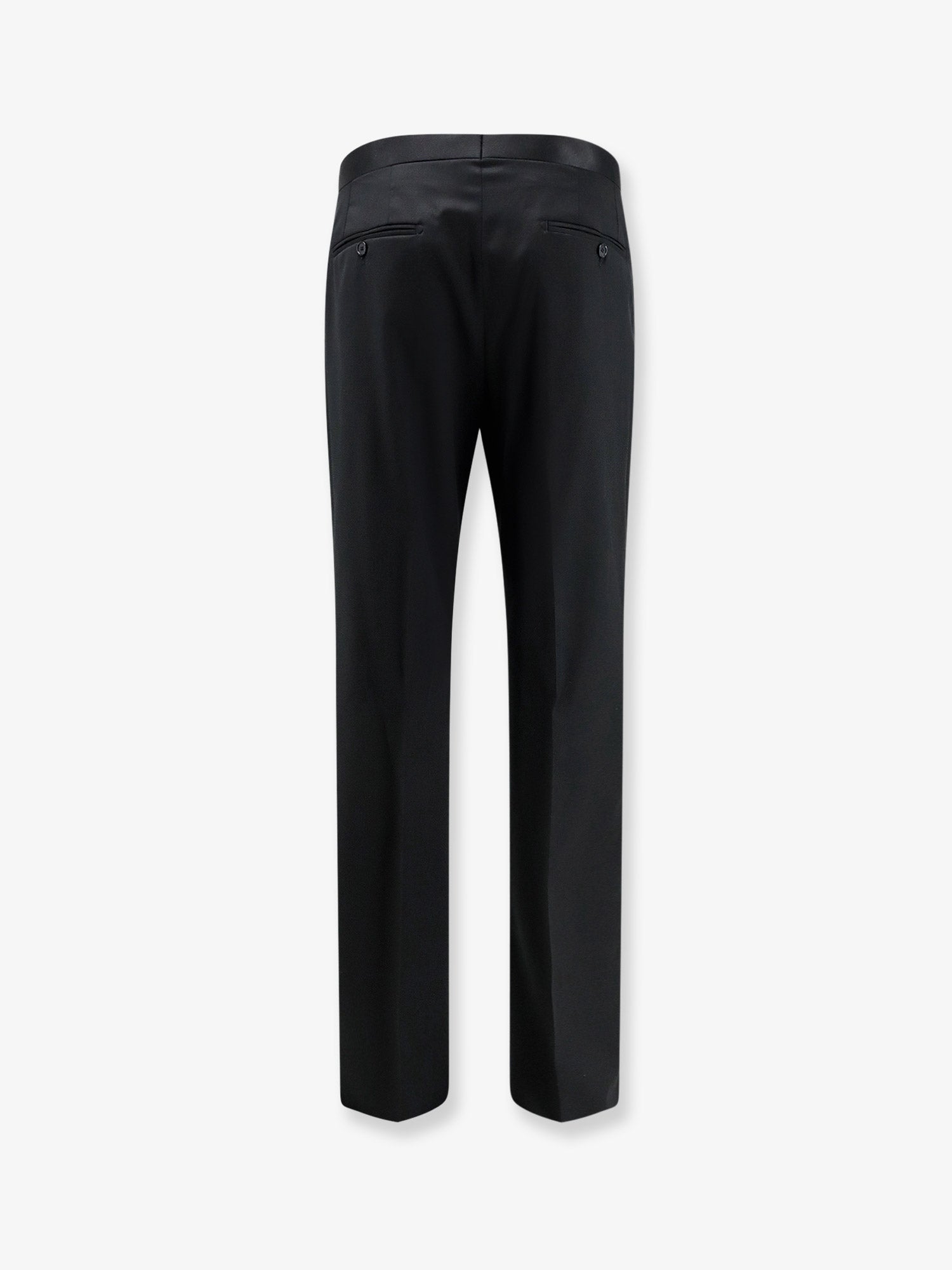 Tagliatore Tuxedo virgin wool trousers, view 2