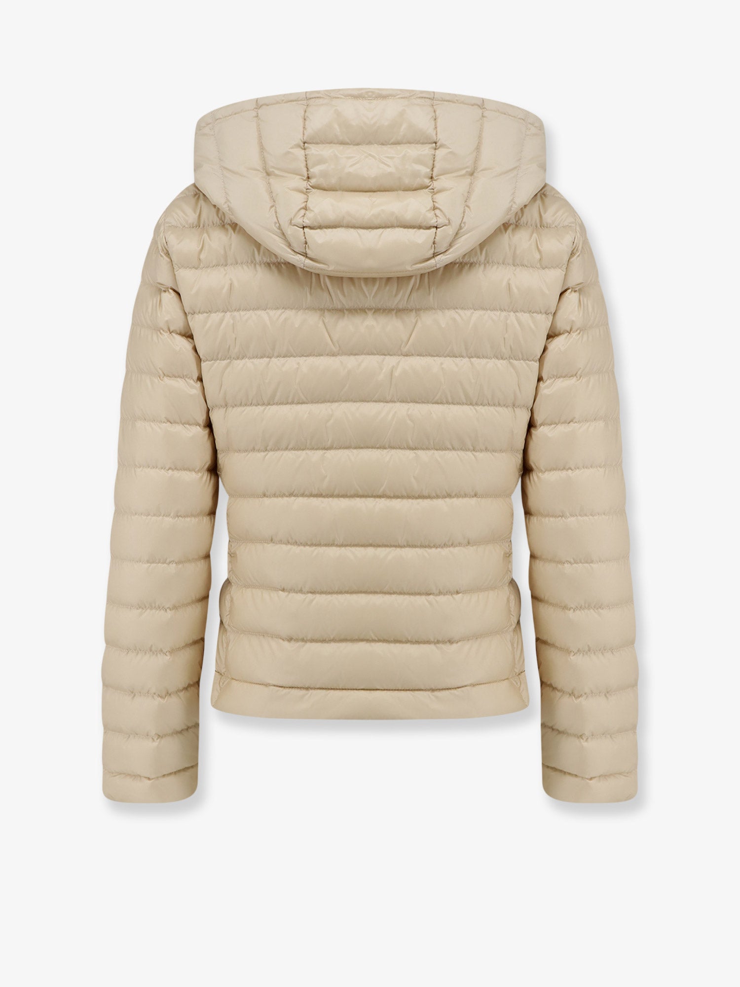 Moncler Igelhood recycled longue saison short down jacket, view 2