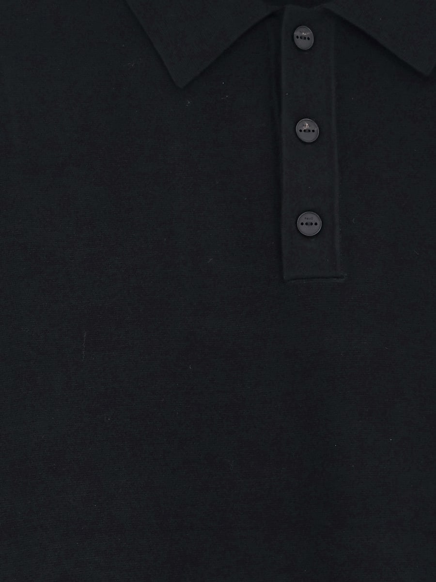 HEVO Viscose blend polo shirt, view 3
