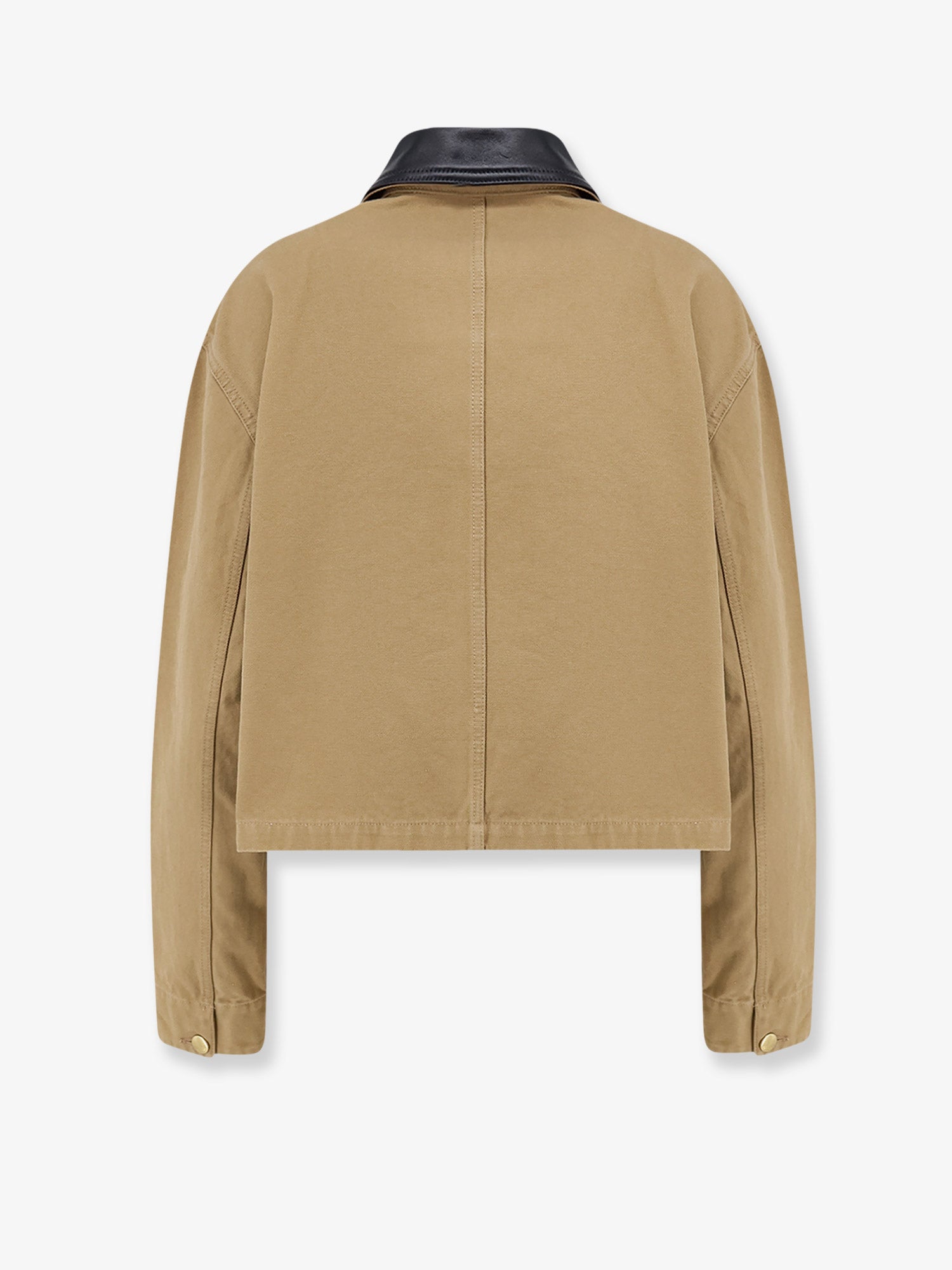 Balenciaga Workwear Cropped Canvas Jacket, view 2