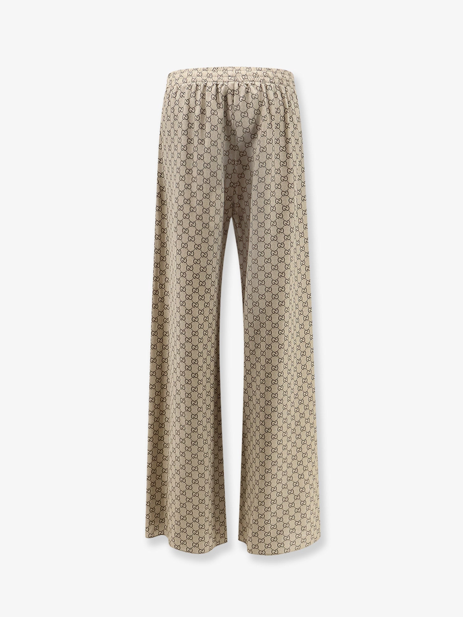 Gucci Gucci Primavera silk trousers with GG print, view 2