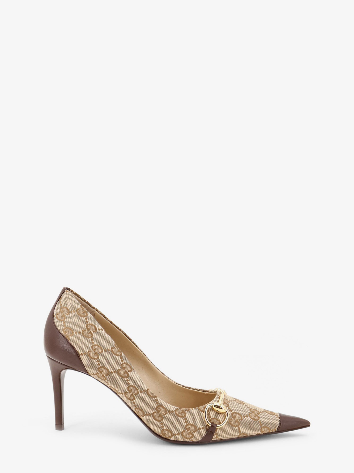 Gucci Donna GG fabric pumps