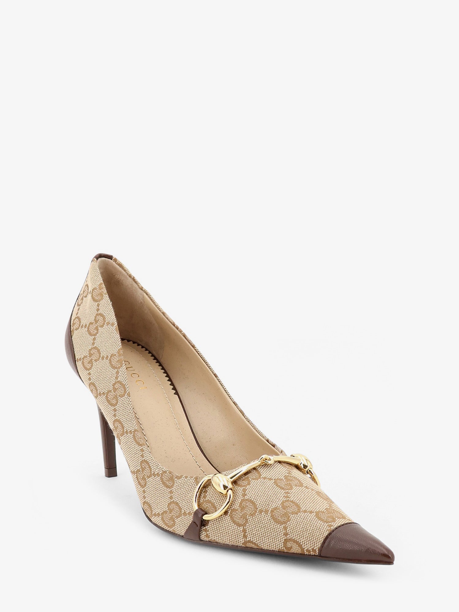 Gucci Donna GG fabric pumps, view 2