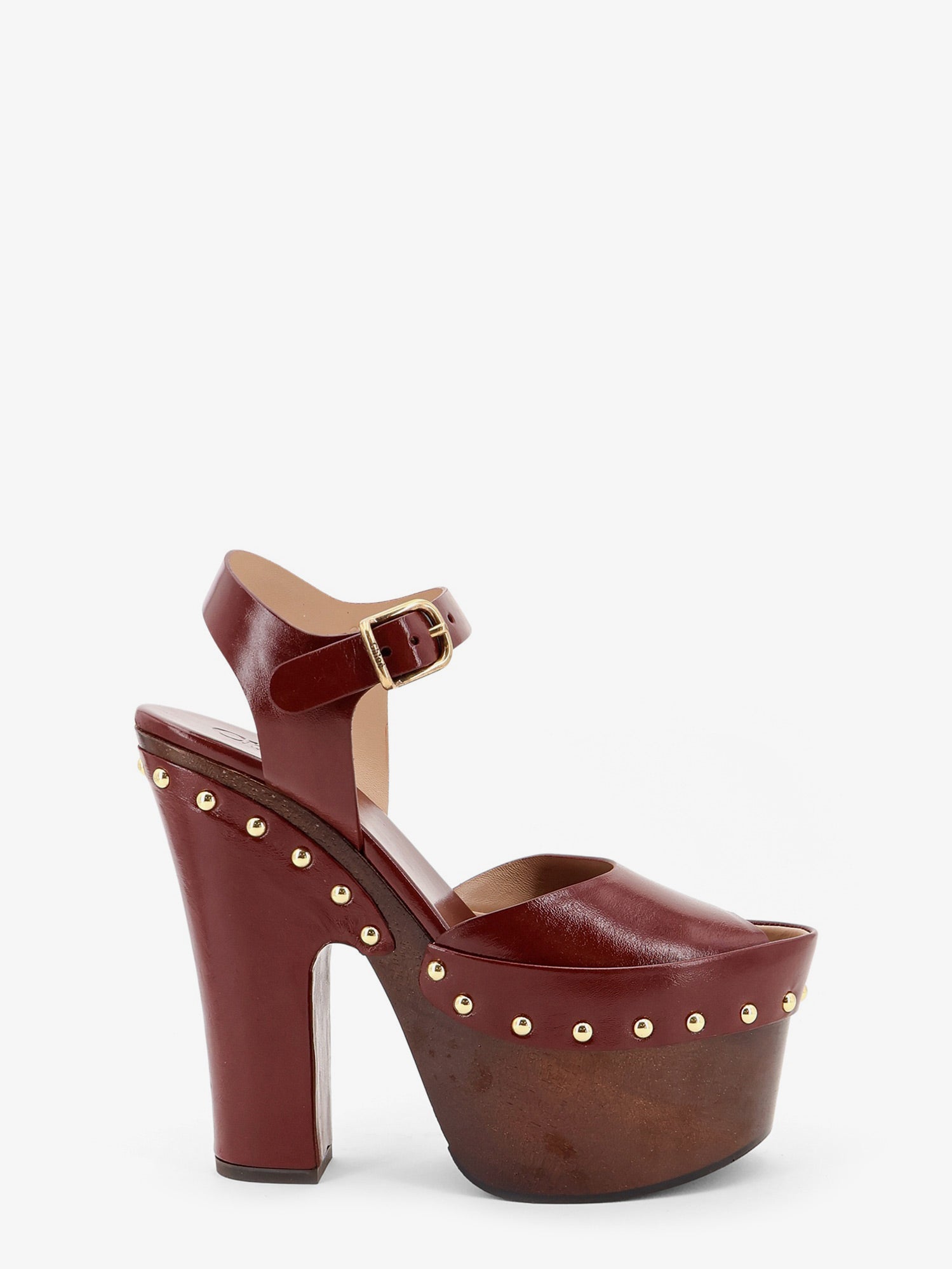 Chloé Meret sandals with oversized platform