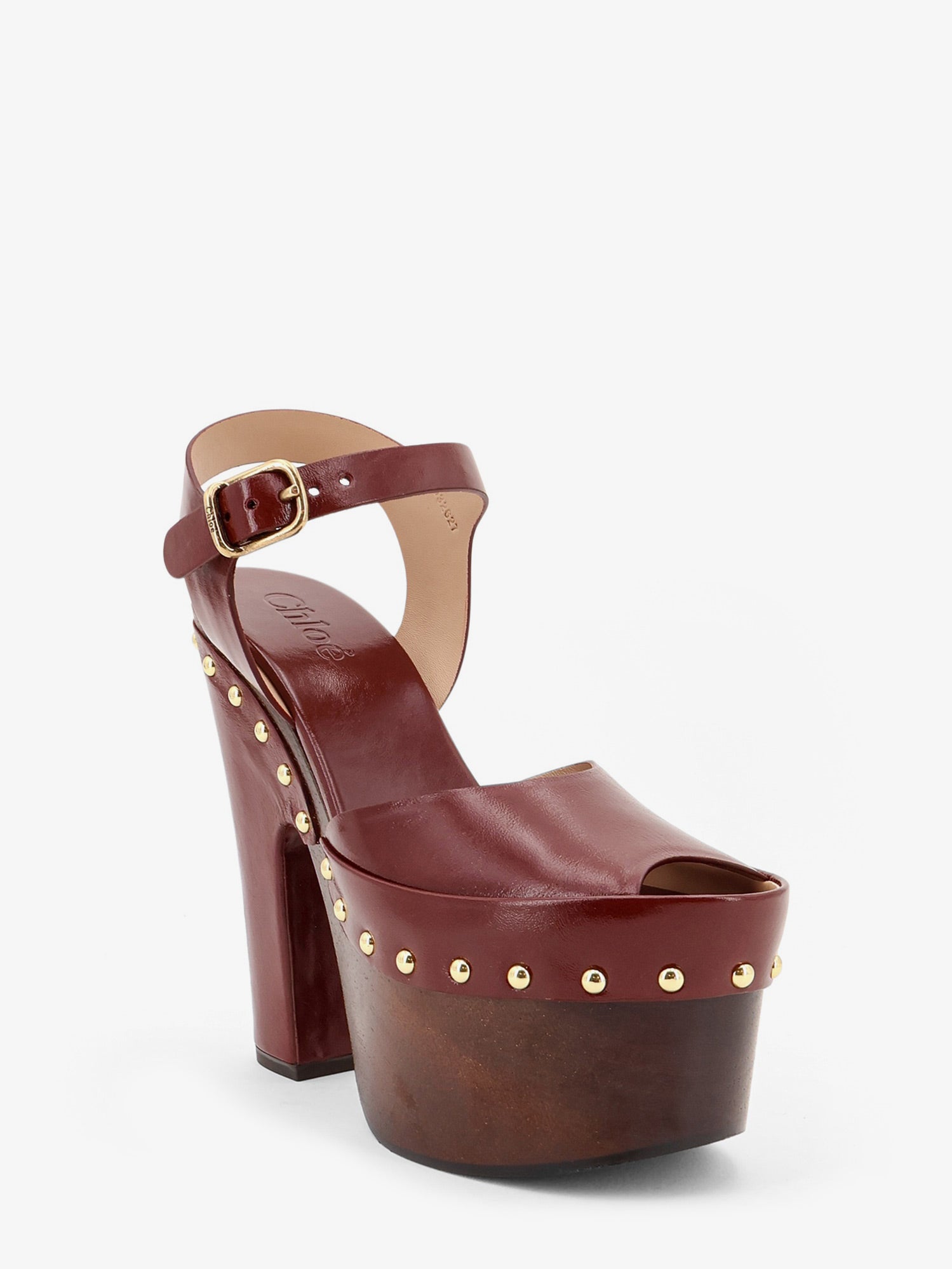 Chloé Meret sandals with oversized platform, view 2