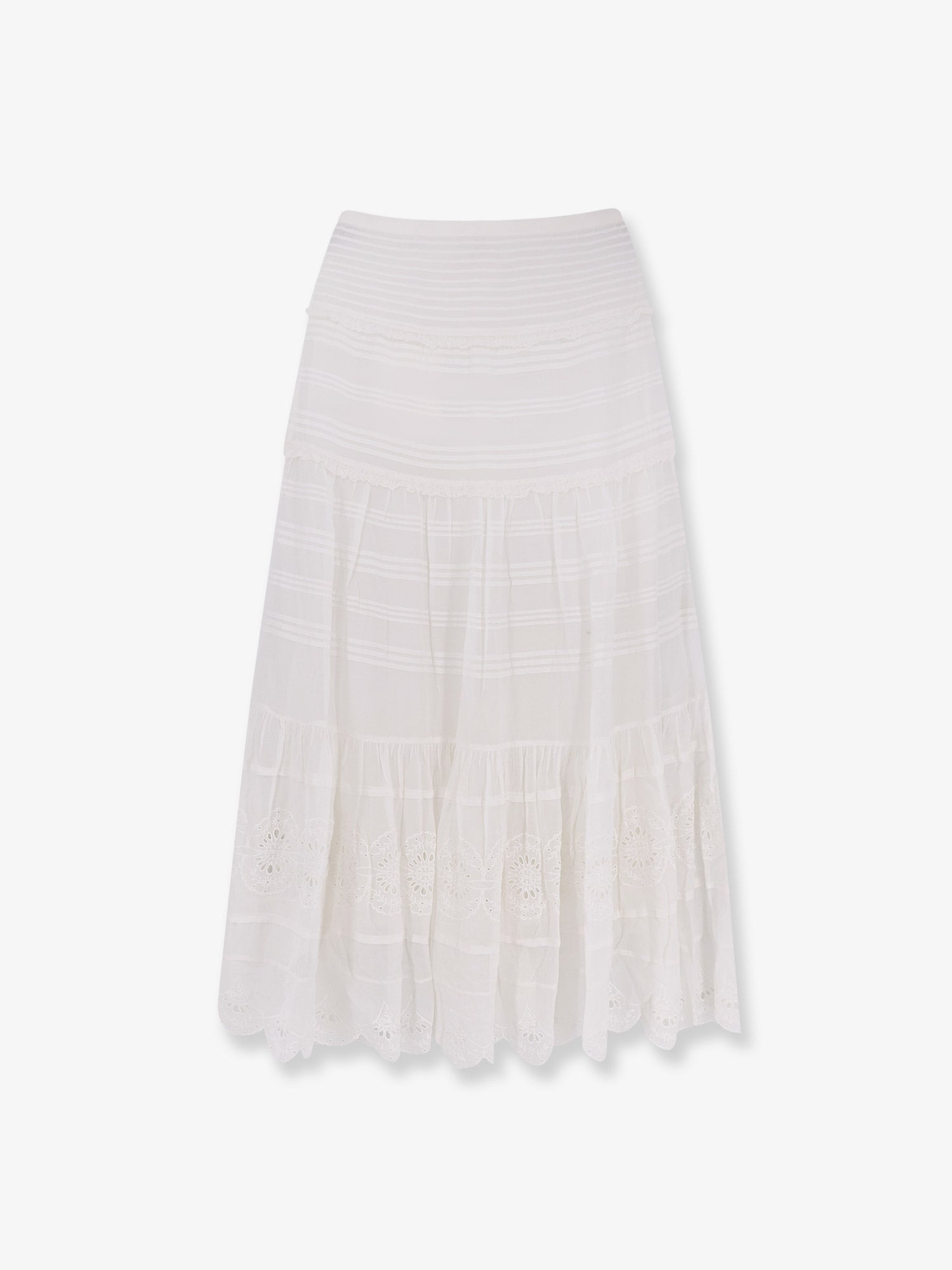 MARANT ETOILE Paoline organic cotton skirt, view 2