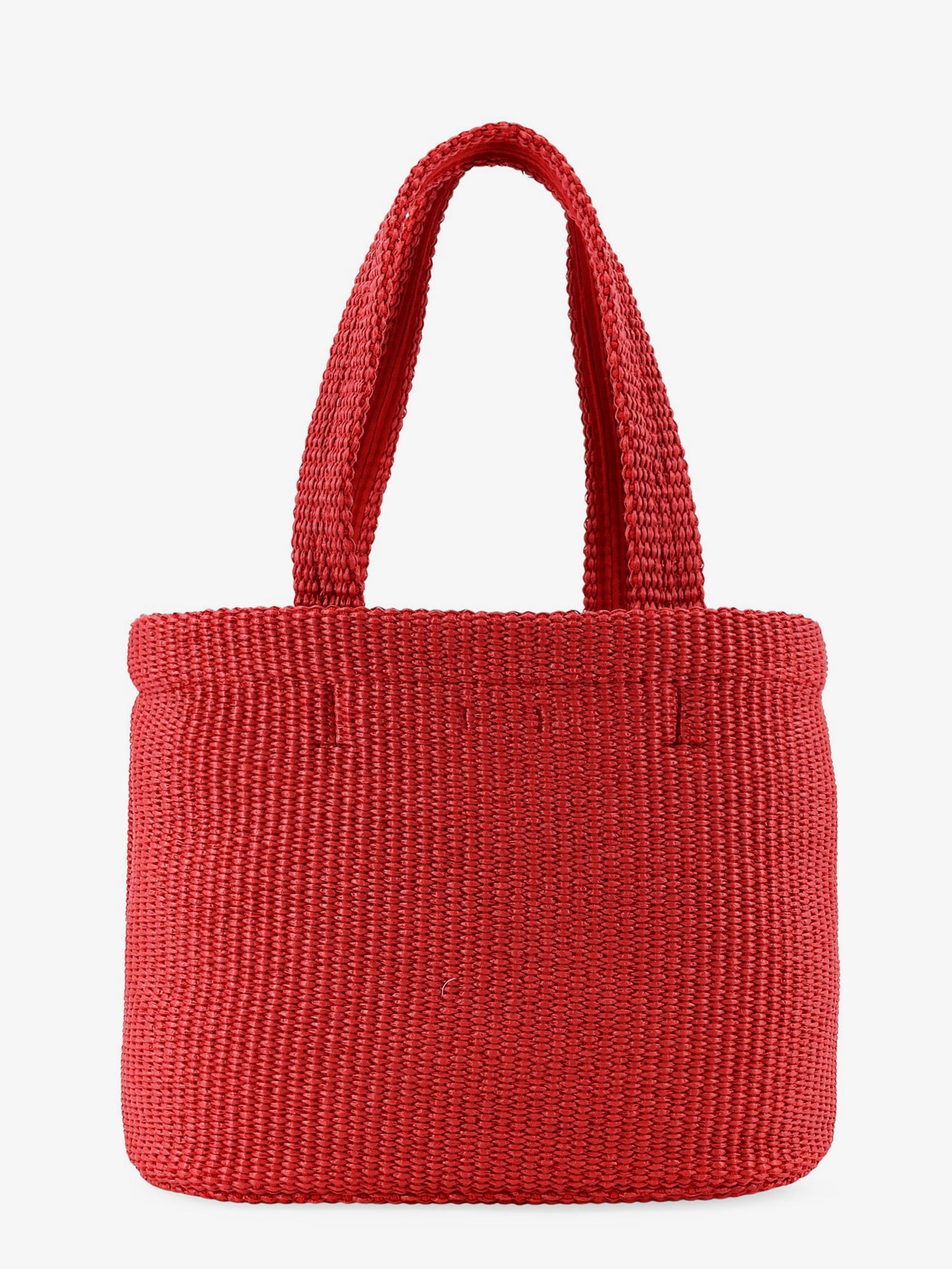 Jimmy Choo Raffia shopping bag with lettering logo on the front, view 2