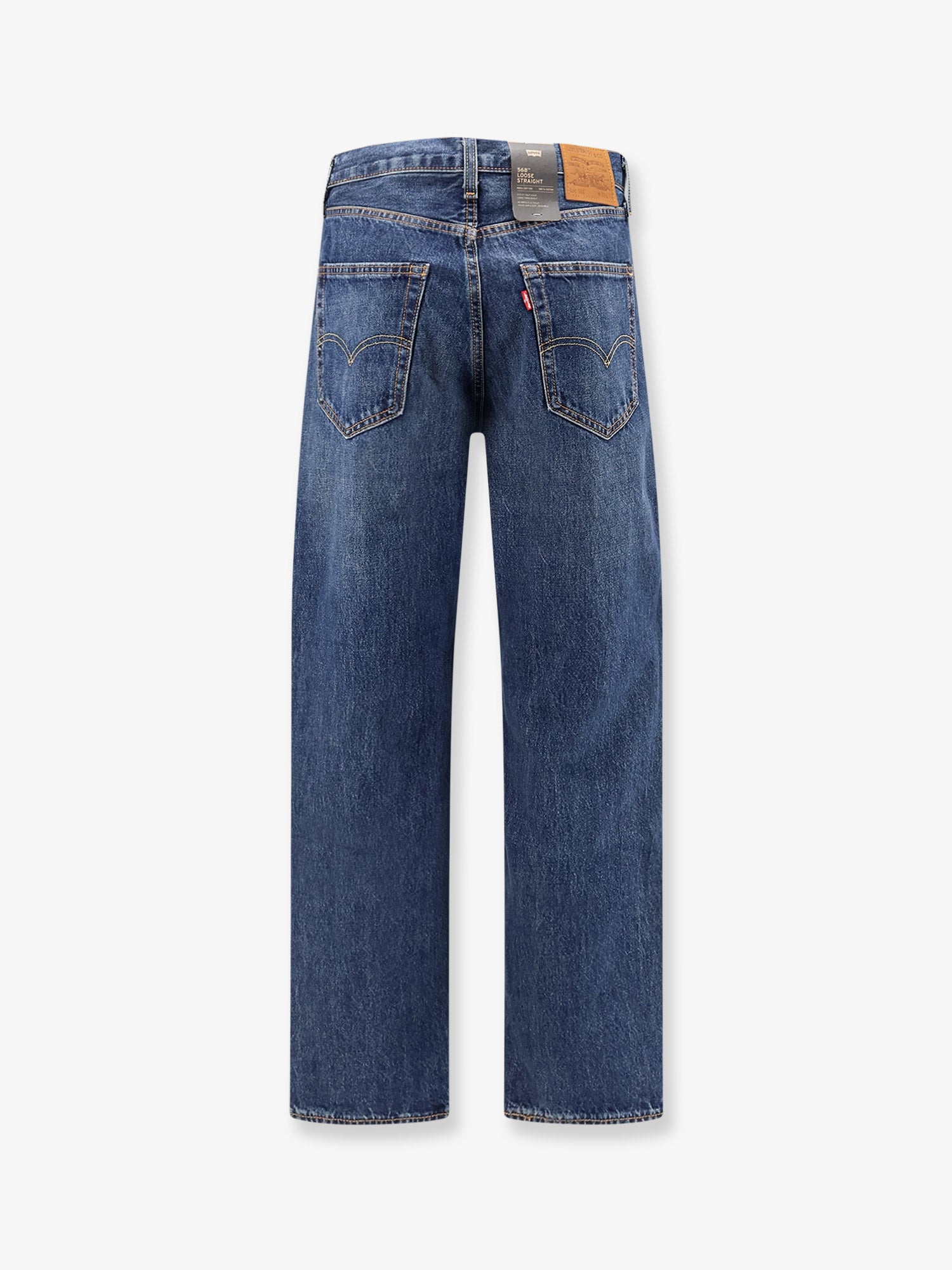 LEVI'S 568 blue denim jeans, view 2
