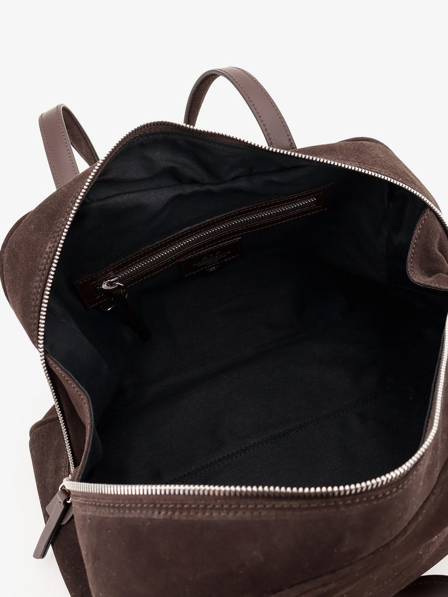 ATP ATELIER Noale suede handbag, view 4