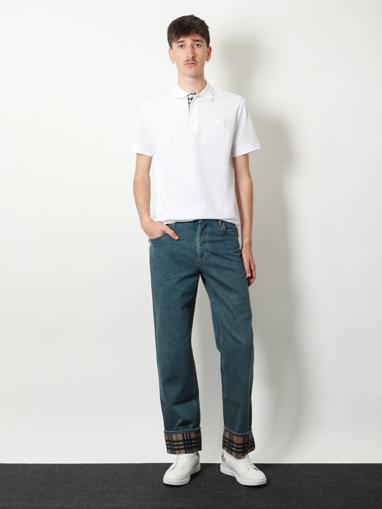 Burberry Organic cotton polo shirt, view 2