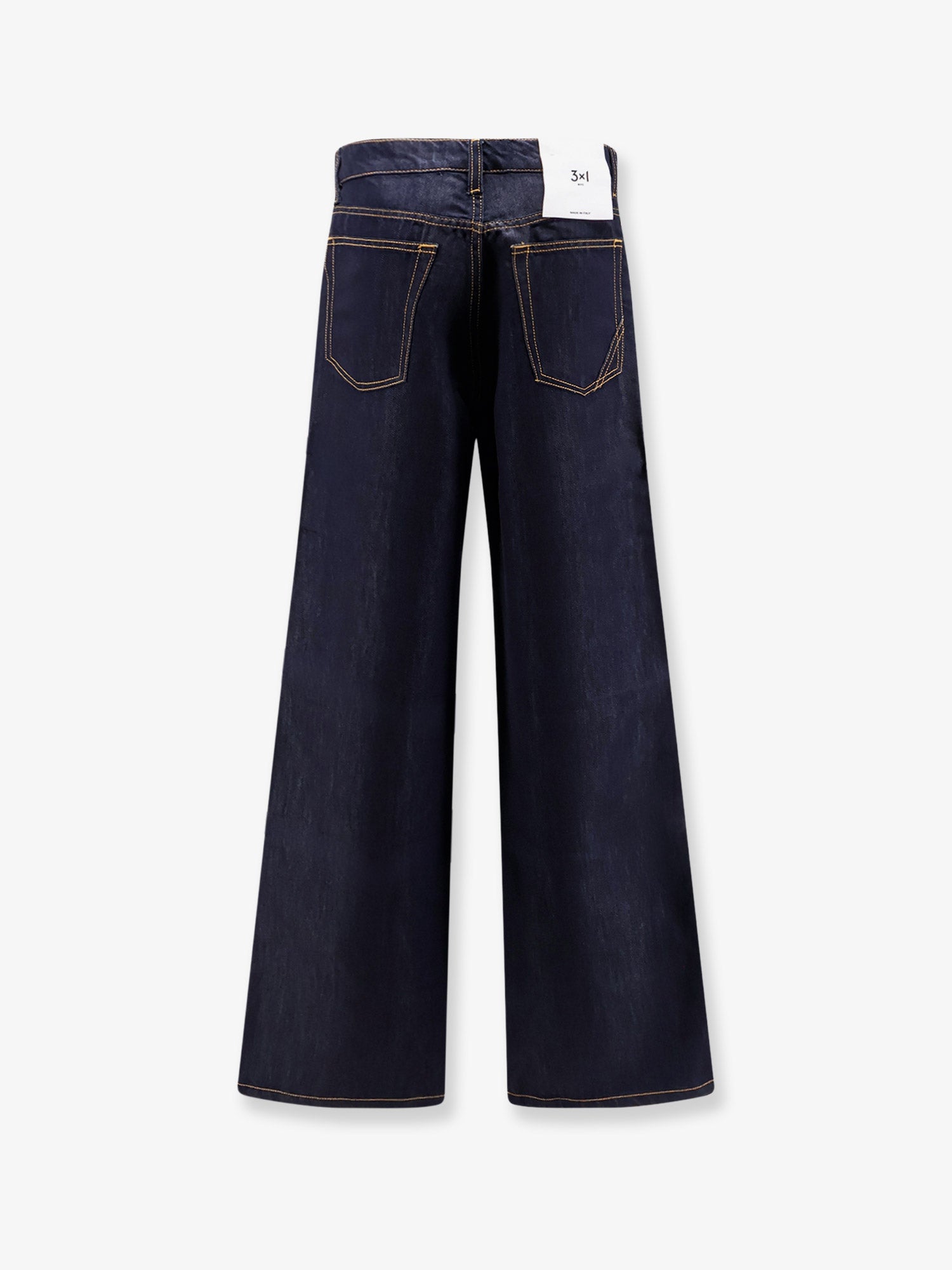 3X1 The Silk Kat Jeans with contrasting stitching, view 2