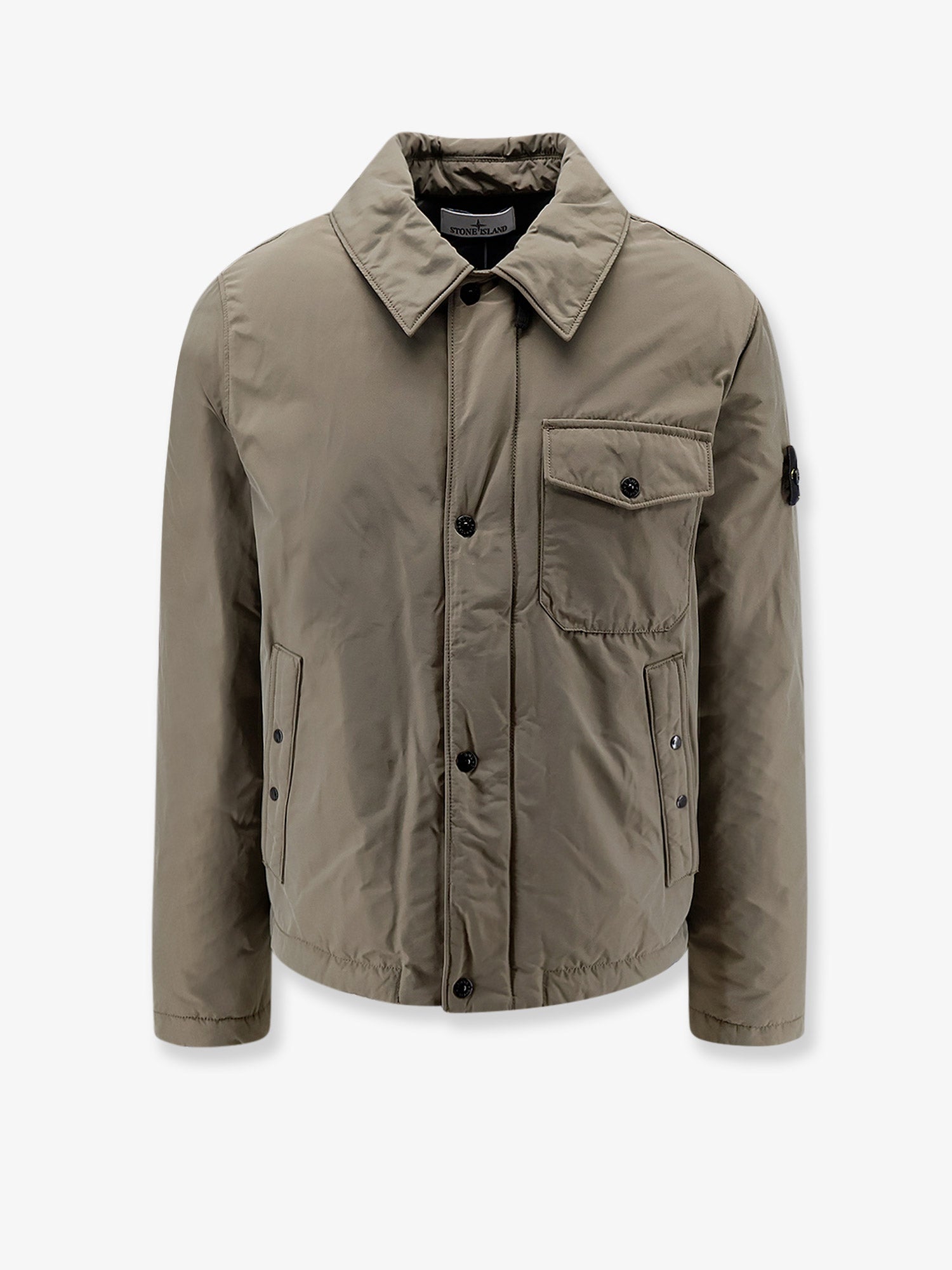 Stone Island Micro Reps padded nylon jacket