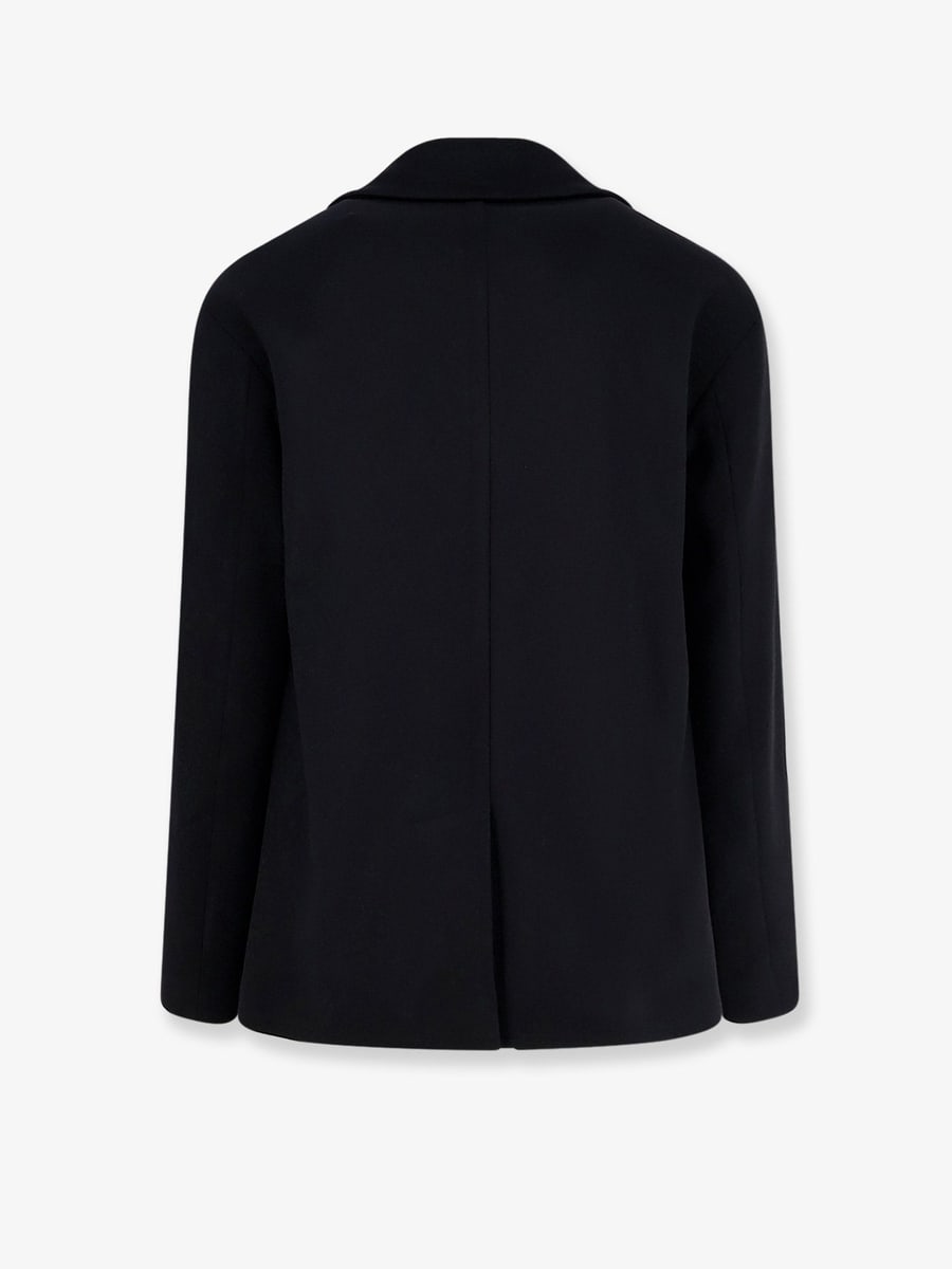 HEVO Orno virgin wool blend coat, view 2