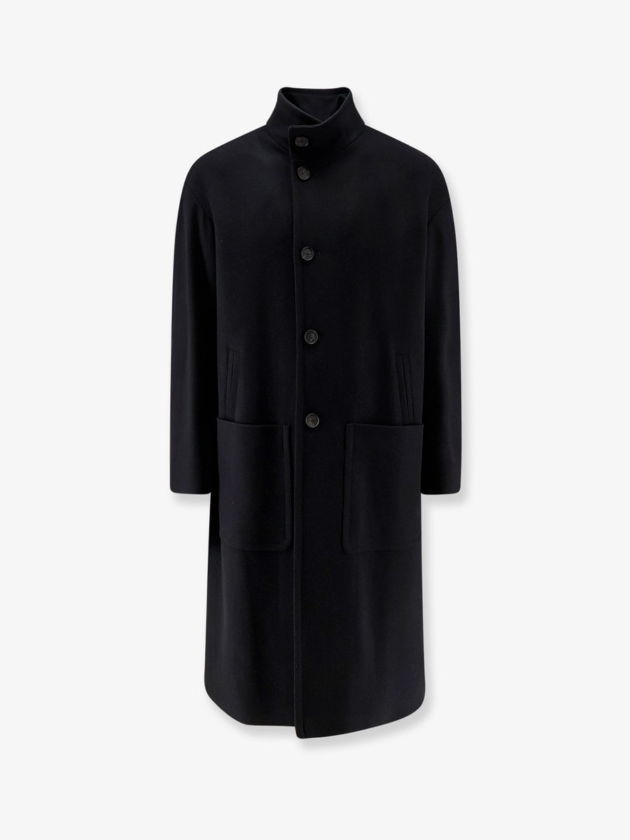 HEVO Savelletri virgin wool blend coat