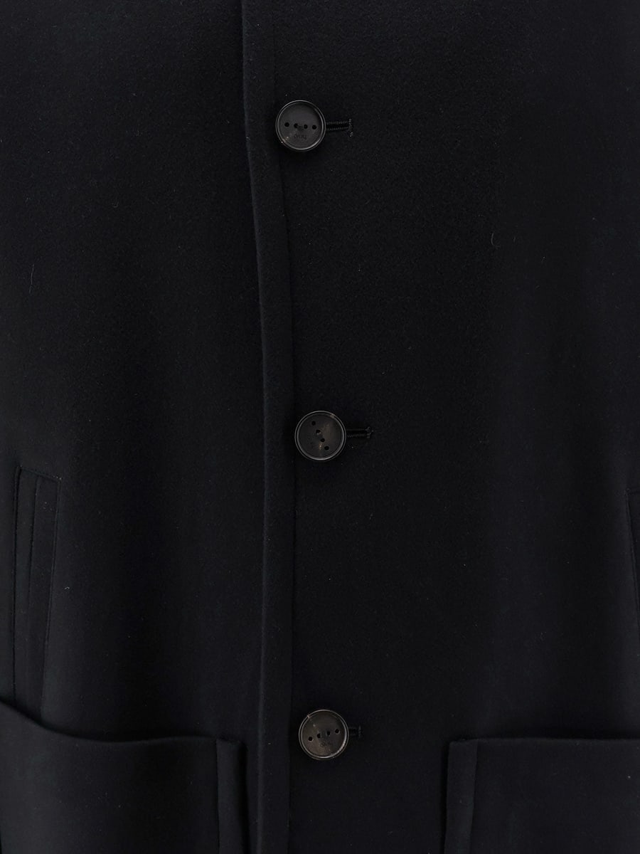 HEVO Savelletri virgin wool blend coat, view 3