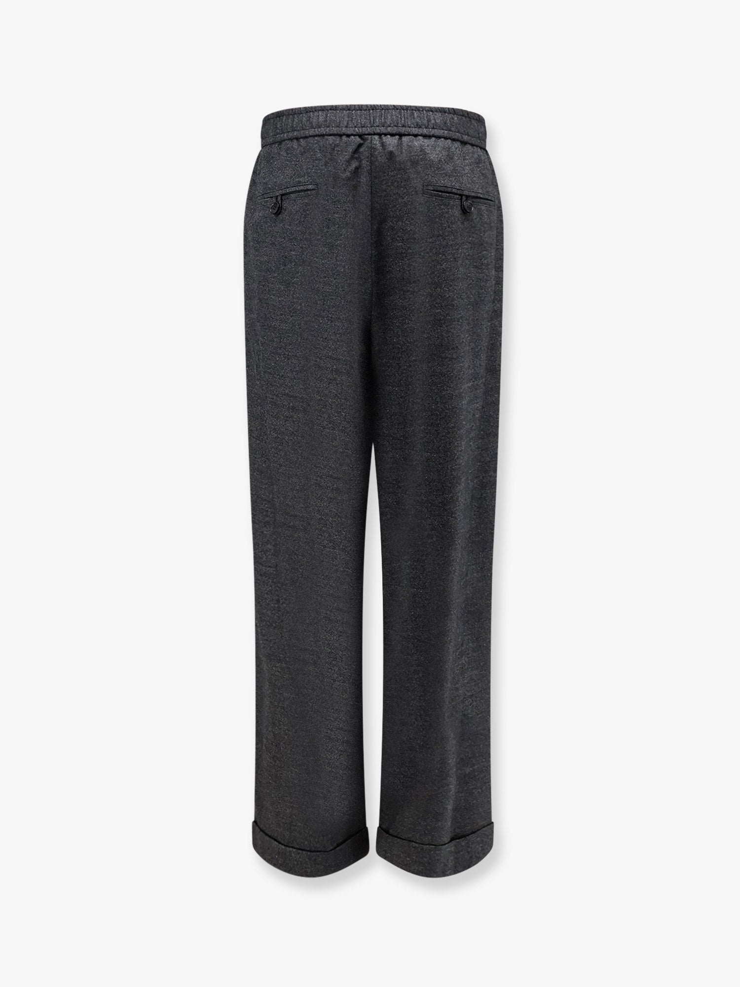 Giorgio Armani Over virgin wool and cashmere trousers, view 2