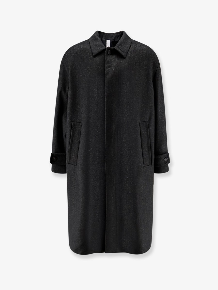 HEVO Baia del Monaco virgin wool blend coat