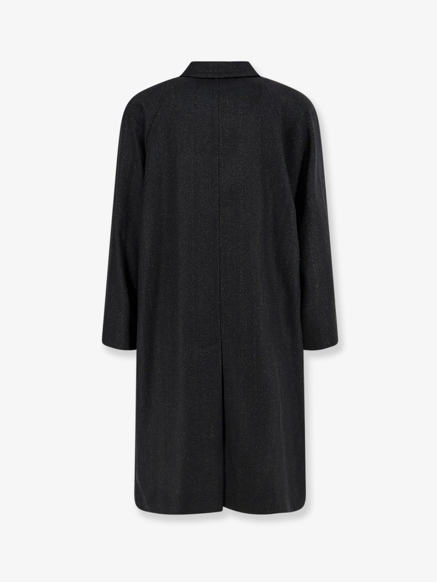 HEVO Baia del Monaco virgin wool blend coat, view 2