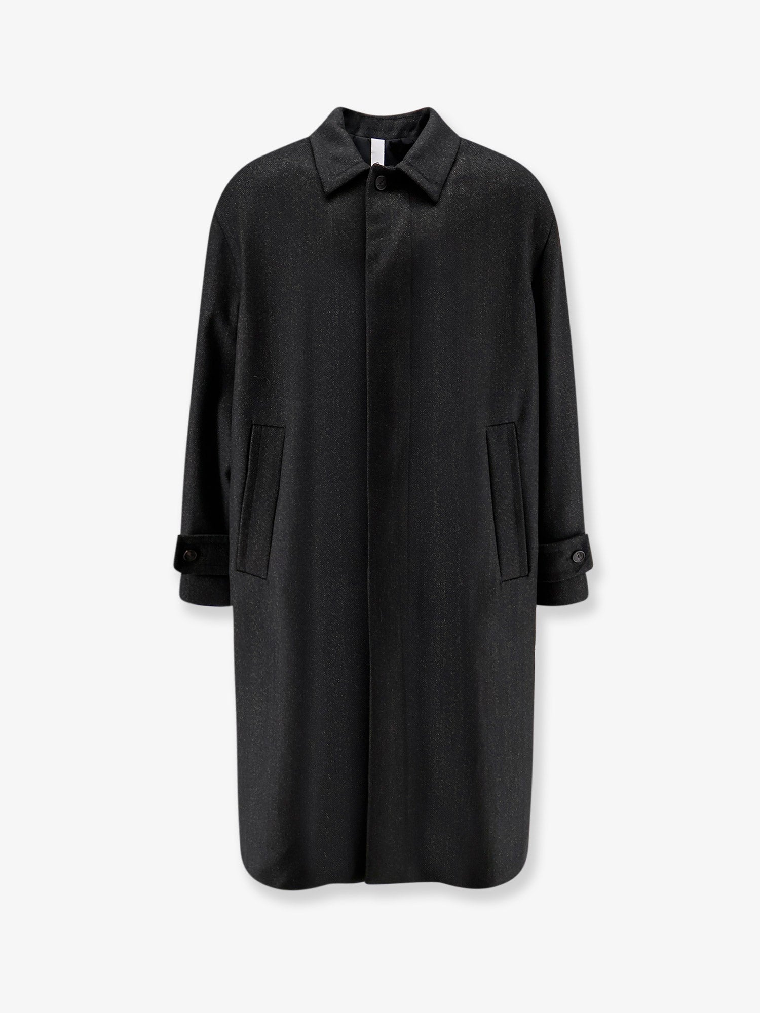 HEVO Baia del Monaco virgin wool blend coat