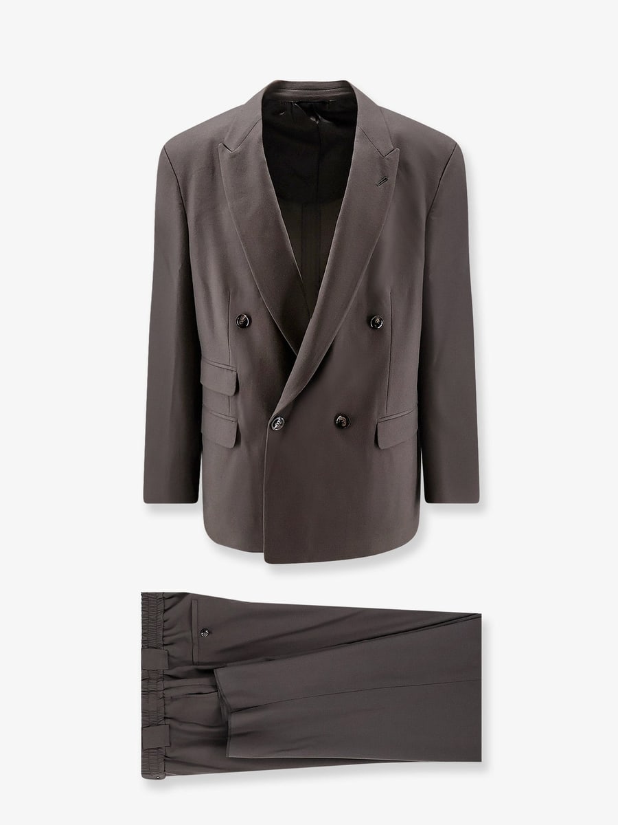 Giorgio Armani Oversized fluid virgin wool suit