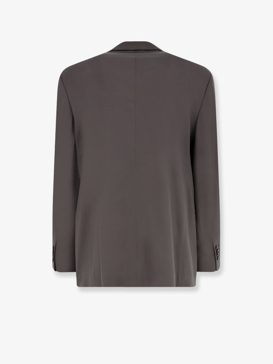 Giorgio Armani Oversized fluid virgin wool suit, view 2