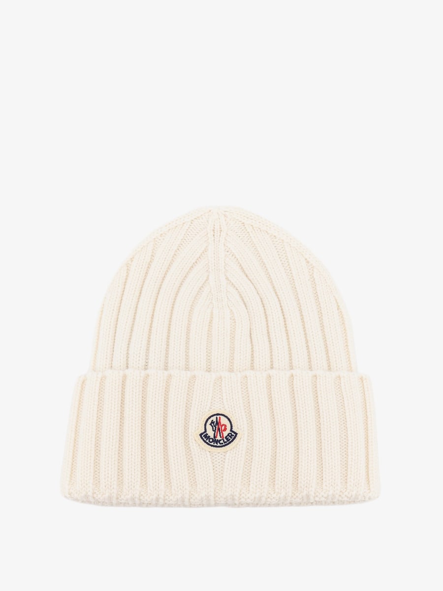 Moncler Ribbed responsible wool hat