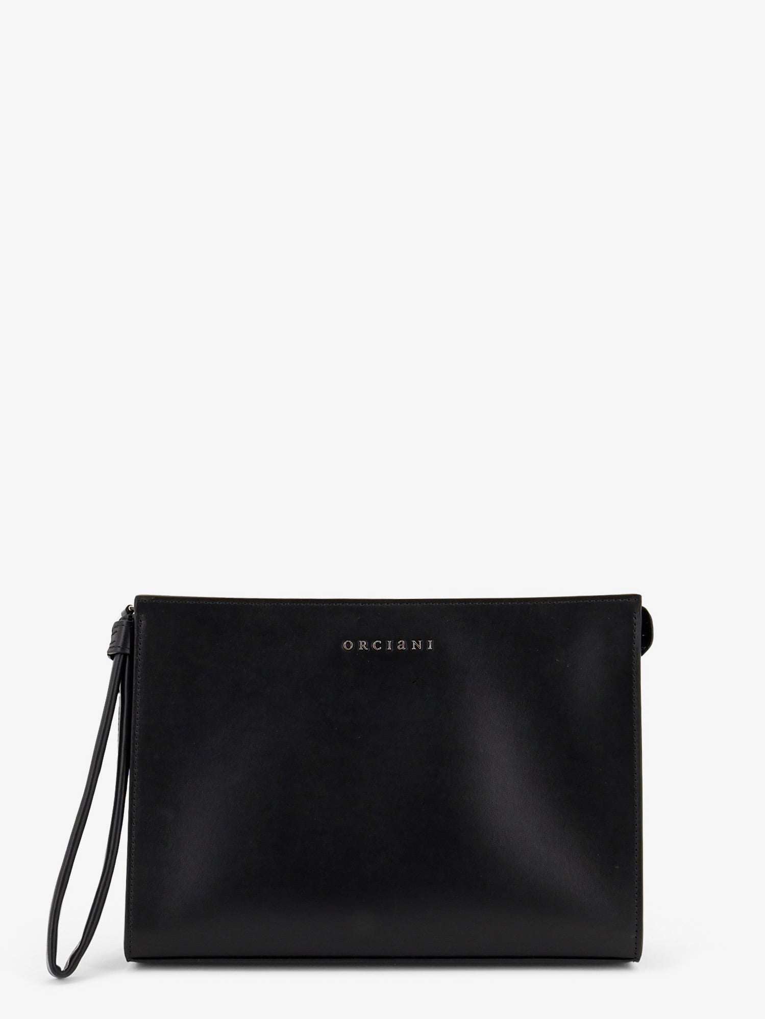 ORCIANI Leather clutch bag