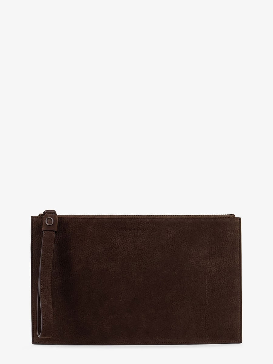 ORCIANI Leather clutch