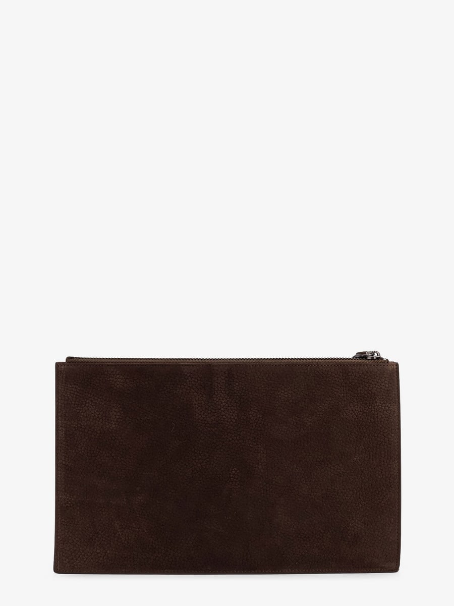 ORCIANI Leather clutch, view 2