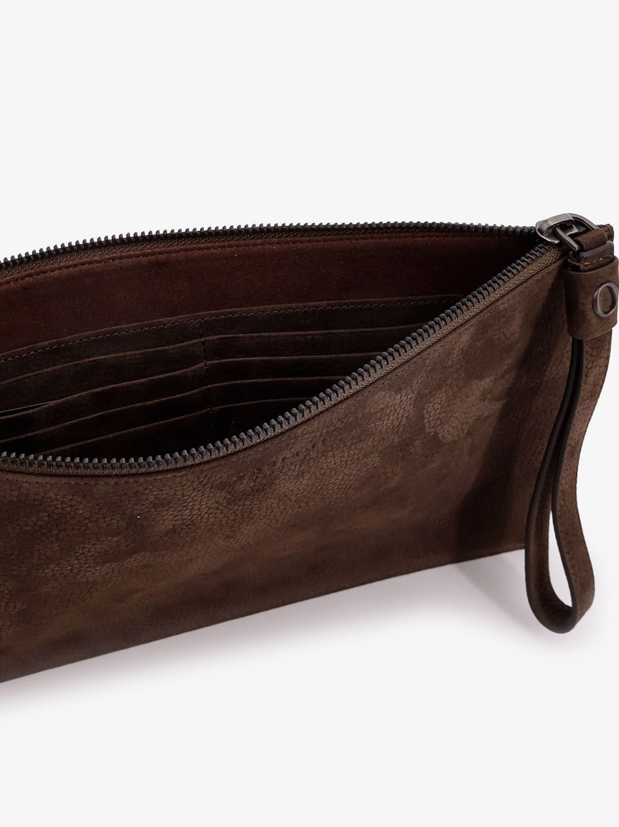ORCIANI Leather clutch, view 4